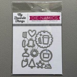 My Favorite Things All Occasion Icons  Wafer Thin Metal Craft Dies Set